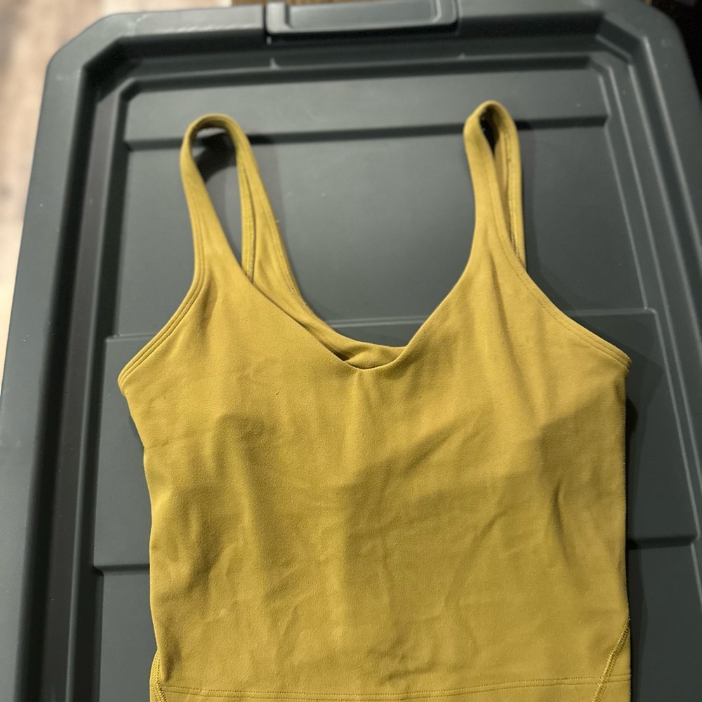 Lululemon Athletica Gold Align Tank